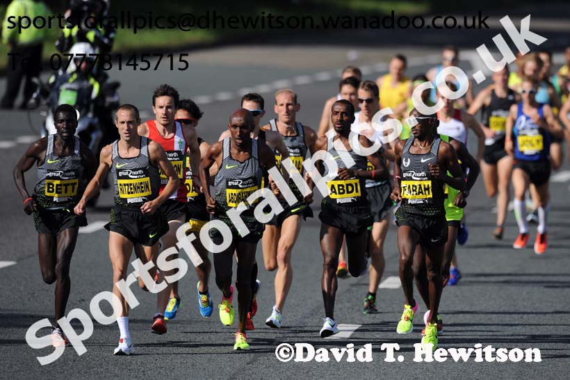 Mens Great North Run. Photo: David T. Hewitson/Sports for All Pics